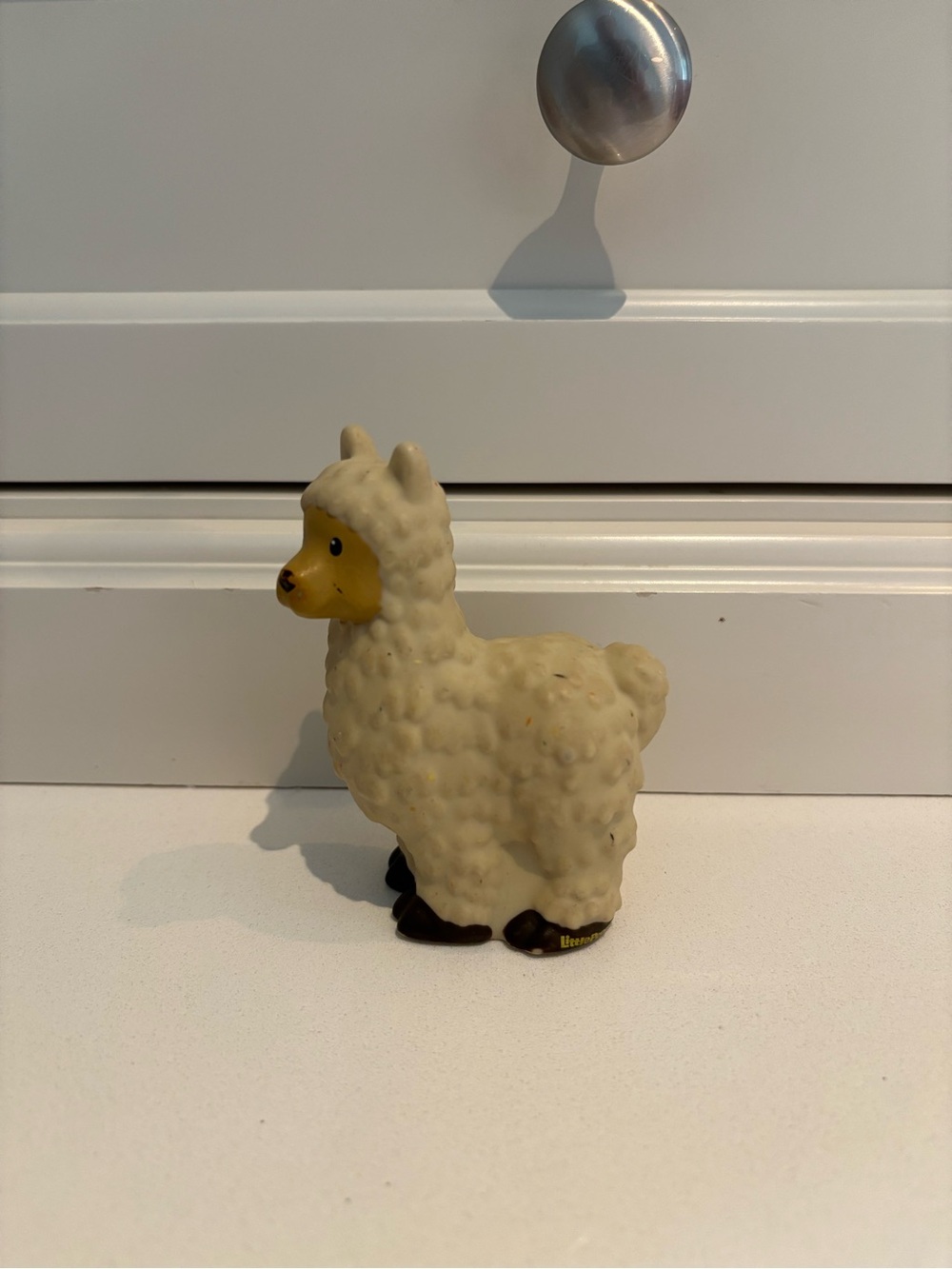Little People Llama Alpaca Figurine